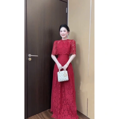 Áo dài tết Thảo xinh A8.199 Áo dài cô dâu xinh sang giá chỉ 399.000đ 2