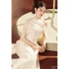 Áo dài Tết TIINSTORE cổ yếm dây phối khăn choàng 2.512ACT426 - Giá ưu đãi 945.000₫ 3