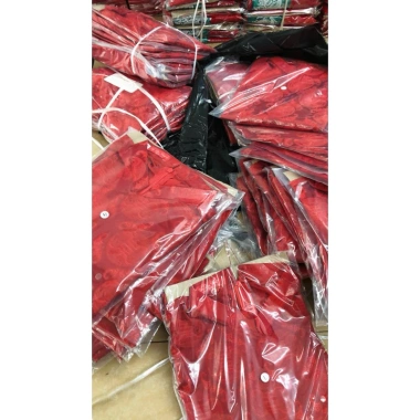 Áo dài thọ dơi đỏ gia đình 40-85kg cho nam nữ - Giá ưu đãi 135k, giảm tới 27%