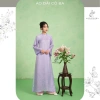 Áo Dài Tiểu Phụng Gấm Tằm Ánh Kim Đính Nơ Suông Dài Tay Loe Mặc Tết 329k Cô Ba 5