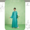 Áo Dài Tiểu Phụng Gấm Tằm Ánh Kim Đính Nơ Suông Dài Tay Loe Mặc Tết 329k Cô Ba 10