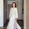 Áo dài Trúc Anh cách tân dáng suông đính cúc tàu trẻ trung - Tết 2.026 - Giá 285.000đ (Giảm tới 350.550đ) 7