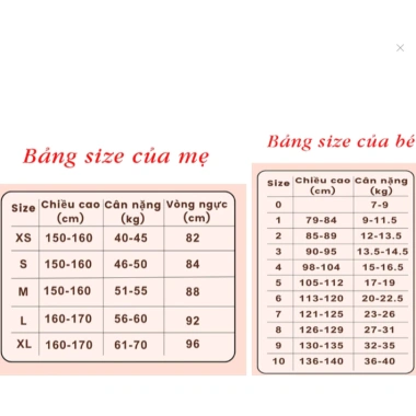 Áo Dài Trúc Thọ Mẹ & Bé Gái Cách Tân Suông Gấm Cao Cấp Tặng Bờm Xốp 318.800₫ 7
