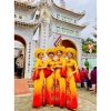 Áo Dài Truyền Thống Hoa Dây Vàng Tay Xẻ Cao Cấp – Siêu Xinh, Đủ Size S‑M‑L‑XL‑2XL‑3XL‑4XL‑5XL, Giá 85.000₫ 7