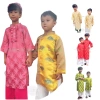 Áo Dài Truyền Thống Lụa Cặp Bé Trai Bé Gái - Giá 200k (Giá gốc 260k) - Thời Trang Trẻ Em