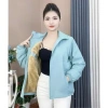 Áo gió nữ 2 lớp có mũ chống nước, lót lông cừu hàng loại 1 - Giá chỉ 96,912₫ 4