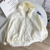 Áo Gió Nữ Croptop Nhăn Dáng Có Mũ - Chất Gió Cao Cấp, Giá Chỉ 69k Đón Tết 2