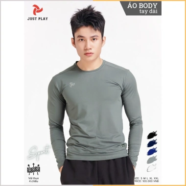 Áo giữ nhiệt nam cao cấp, áo lót thể thao tay dài co giãn 4 chiều - Giá chỉ 140.000₫