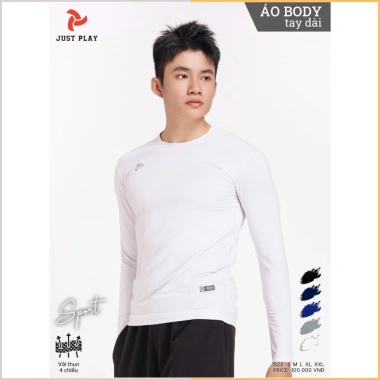 Áo giữ nhiệt nam cao cấp, áo lót thể thao tay dài co giãn 4 chiều - Giá chỉ 140.000₫