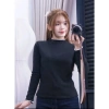 Áo giữ nhiệt nữ ren phối, cổ tròn dài tay phong cách Hàn Quốc, thun cotton mềm, ưu đãi 85k – A444 PANOSI 9