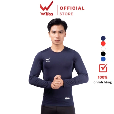 Áo giữ nhiệt thể thao Wika ôm body co giãn, thoải mái khi vận động, giảm giá 82.999₫