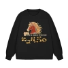 Áo hoodie tròn cổ 2.026 Năm Ngựa màu đỏ - Thu Đông, giá ưu đãi 200k cho Tết Dương lịch 8