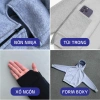 Áo Hoodie Zip Balaclava Ninja GOPYA 2 mũ - Nỉ bông dày dặn, túi trong, xỏ ngón, 135.700₫ 4