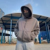 Áo Hoodie Zip Balaclava Ninja GOPYA 2 mũ - Nỉ bông dày dặn, túi trong, xỏ ngón, 135.700₫ 7