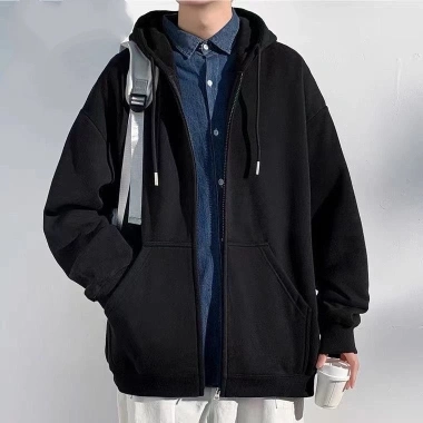 Áo hoodie zip nỉ bông form trẻ đẹp, khóa tiện lợi, ấm áp cực kỳ Giá chỉ 199k 3