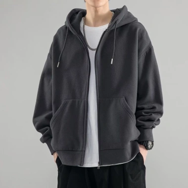 Áo hoodie zip nỉ bông form trẻ đẹp, khóa tiện lợi, ấm áp cực kỳ Giá chỉ 199k 7