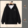 Áo Hoodie Zip Thêu Unisex PEABOO HZ BST01 Mini Nỉ Bông Form Rộng Mũ 2 Lớp 8