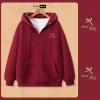 Áo Hoodie Zip Thêu Unisex PEABOO HZ BST01 Mini Nỉ Bông Form Rộng Mũ 2 Lớp 10