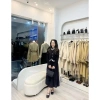 Áo khóa ngoài Dạ Tweed 2 màu Đỏ-Đen, viền Bèo 2 lớp, đệm vai tỉ mỉ - Giá 143.400₫ 4