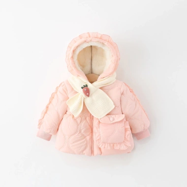 Áo khoác bé gái 14-16KG BST 35 Noel Tết, mũ giữ ấm, áo ghile, áo phao, áo nỉ cao cấp 6