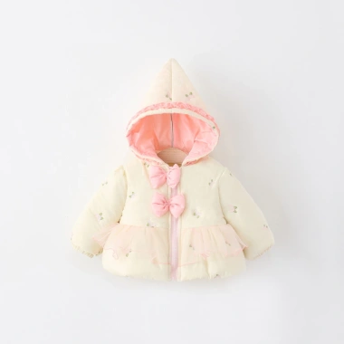 Áo khoác bé gái 14-16KG BST 35 Noel Tết, mũ giữ ấm, áo ghile, áo phao, áo nỉ cao cấp 8