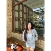 Áo khoác bomber dạ ép dáng ngắn croptop nữ thu đông 2.026 - Giá ưu đãi 159k 3