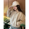 Áo khoác bomber dạ nữ ngắn croptop thu đông – Phong cách tết 2.025, chỉ 236.500₫ 3