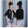 Áo khoác bomber dù nữ croptop logo thêu cực yêu - giảm giá 99k (giá gốc 118.800₫) 6