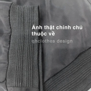 Áo khoác bomber gió Trần Bông túi kéo khoá sắt - Mẫu Tết 2.026 trẻ trung, giảm còn 215.000₫ 4