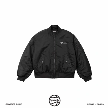 Áo Khoác Bomber Pilot Oversized Symbolic - Phong Cách Độc Đáo, Giá Chỉ 319.000₫