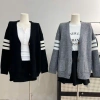 Áo khoác Cadigan 2 vạch tay 2 màu CT49P6 cho nam và nữ - Giá ưu đãi 119k 5