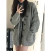 Áo Khoác Cardigan Bigsz Dáng Dễ Mặc Phối Gân Dọc Mẫu Hot 2.024 Phù Hợp Mọi Tuổi 7