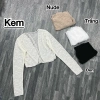 Áo khoác cardigan croptop dài tay nữ vải len lưới hoa xuyên thấu 68.000₫ 9