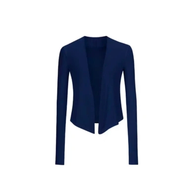 Áo khoác cardigan dài thun co giãn basic thanh lịch, hotgirl mùa thu đông 3