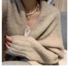 Áo khoác cardigan len mềm mịn dễ phối Giao trước Tết màu đông MOQC SP249 209k 6