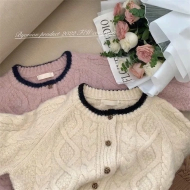 Áo khoác cardigan len vặn thừng dáng ngắn pastel - phong cách Hàn Quốc, giao trước Tết, giảm giá 20% 3 Áo khoác cardigan len vặn thừng dáng ngắn pastel - phong cách Hàn Quốc, giao trước Tết, giảm giá 20% 3