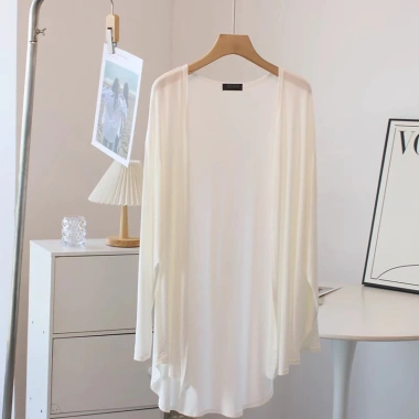 Áo khoác cardigan modal mỏng chống nắng nữ mùa hè 2.025 - Giá ưu đãi 236.666₫