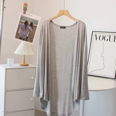 Áo khoác cardigan modal mỏng chống nắng nữ mùa hè 2.025 - Giá ưu đãi 236.666₫