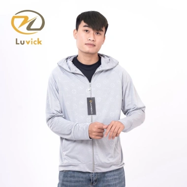 Áo khoác chống nắn nam nữ in Luvick, dập vân kim cương, mềm mát, mỏng thoáng khí - Giá chỉ 78.000₫