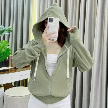Áo khoác chống nắng gân túi XXL chất thun, 6 túi, freesize 60‑70kg - Giá 195.000₫