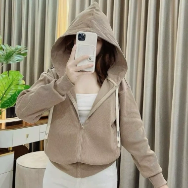 Áo khoác chống nắng gân túi XXL chất thun, 6 túi, freesize 60‑70kg - Giá 195.000₫
