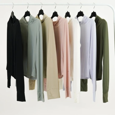 Áo khoác chống nắng lụa băng mát lạnh UPF 50+ slimfit ôm body co dãn tôn dáng 280.000₫ 4