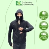 Áo khoác chống nắng nam BL Fashion cổ cao, túi khoá kéo, vải kim cương thun thoáng khí - 58.000₫