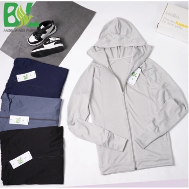 Áo khoác chống nắng nam BL Fashion cổ cao, túi khoá kéo, vải kim cương thun thoáng khí - 58.000₫ 2