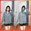 Áo khoác chống nắng nữ 2 lớp thun lạnh dày dặn mềm mát UV100% co giãn 4 chiều - Anh Quân