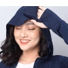 Áo khoác chống nắng nữ 2 lớp XUZI – Thân ngắn, vải thông hơi, đai gấu to, dày dặn, ngăn UV bảo vệ da, giá 165.000₫ 5