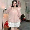 Áo khoác chống nắng nữ Umi Su cao cấp, dày dặn, dài xoè trẻ trung, túi trong khóa kéo, chống UV, giá 94.000₫ 8