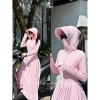 Áo khoác chống nắng toàn thân nữ 2 lớp dáng váy, vải thun mịn mát, bảo vệ UV - Huyền Boutiques
