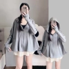 Áo khoác chống nắng Umi Su cao cấp, dày dặn, dài xoè trẻ trung, chống UV vải đanh mát - Giá chỉ 139.000₫ 5