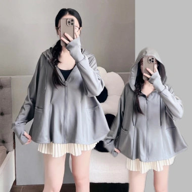 Áo khoác chống nắng Umi Su cao cấp, dày dặn, dài xoè trẻ trung, chống UV vải đanh mát - Giá chỉ 139.000₫ 5 Áo khoác chống nắng Umi Su cao cấp, dày dặn, dài xoè trẻ trung, chống UV vải đanh mát - Giá chỉ 139.000₫ 5